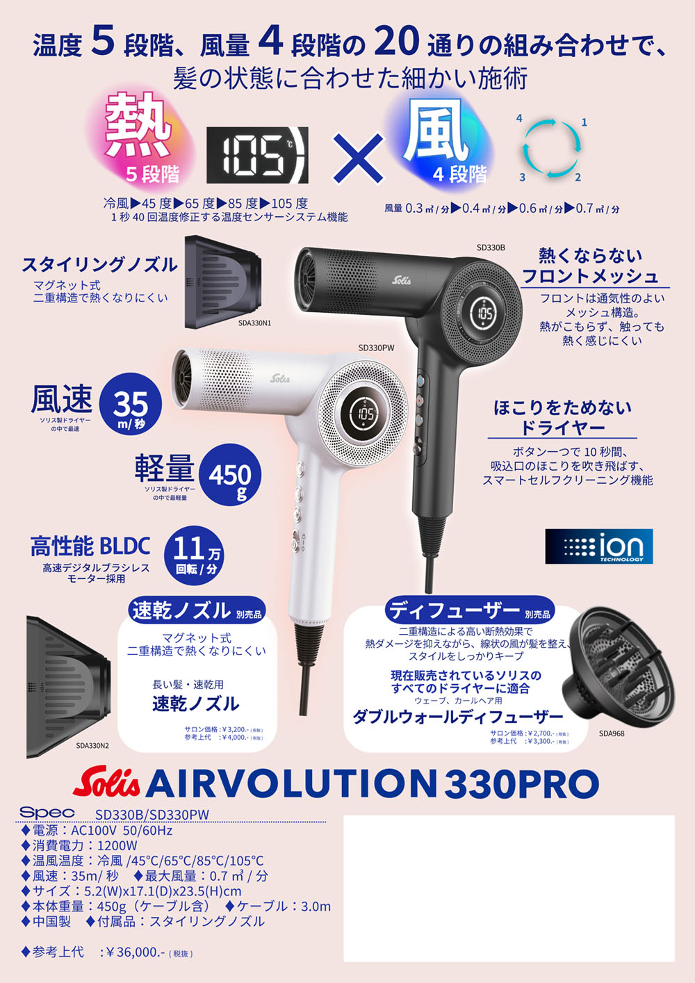 ソリス エアボリューション330プロ